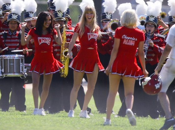 Dianna Agron, Naya Rivera, Heather Morris, Glee Dianna Agron, Naya Rivera, Heather Morris, Glee